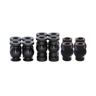 UK-Kit Balls "REVERSE" in Ergal 7075-T6 for HB Racing D819/D817V27E817V2 RC-PROJECT