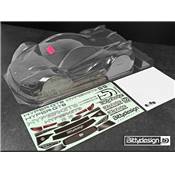 UK-HYPER-GT8 1/8 GT body 325mm WB BITTYDESIGN