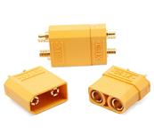 UK-XT90 Male & Female Sockets (2 pairs) WS-LINE