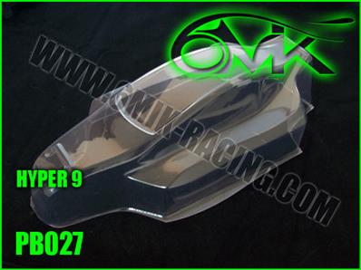 UK-Body lexan for Hobao Hyper 9 (unpainted) 6-MIK