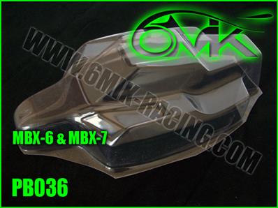 UK-Body lexan "Illusion" for Mugen MBX6 (unpainted) 6-MIK