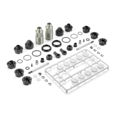 UK-Shock absorbers 35.5mm - short cap - big bore - set (2) X-RAY