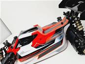 UK-Painted body ST4 Falcon red/white for S35-4E SWORKZ