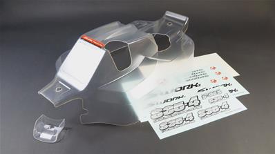 UK-Falcon ST-4 Clean Body Shell (Pre-Cut for Nitro Buggy) SWORKZ