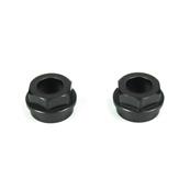UK-Shock cartridge caps (aluminum, gun metal anodized, 2pcs) TEKNO-RC