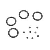 UK-Emulsion O-ring Set (4x cap seals, 8x emulsion o-rings, for 13mm shocks) TEKNO-RC