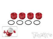 UK-Alum. 1/8 Off Road 16mm Shock Spring Long Adjuster +11mm ( AE/Mugen/Kyosho/SWORKZ/Infinity/HN ) 4pcs. (choice of colors) T-WORK'S