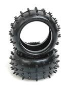 UK-Full Spike - Rear Tyres- Yellow - 2.2 (pr) SCHUMACHER RACING