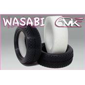 UK-Tires WASABI 1/10 front 4x4 Blue + foam (2) 6-MIK