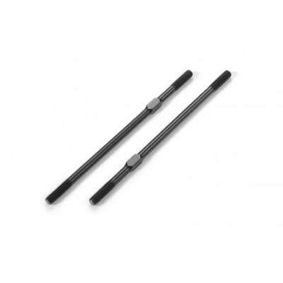 UK-Adj. Turnbuckle 91mm M4 L/R - HUDY Spring Steelâ (2) X-RAY