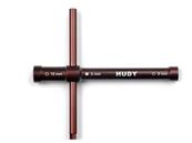 UK-Cross Wrench Glowplug # 8mm / Clutchnut # 10mm - Long HUDY