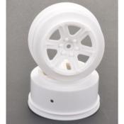 UK-Short Course Wheel - White +3 offset pr SCHUMACHER RACING