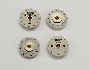 UK-Shock Pistons 16mm Front and Rear Clamshell  (4)  TRC