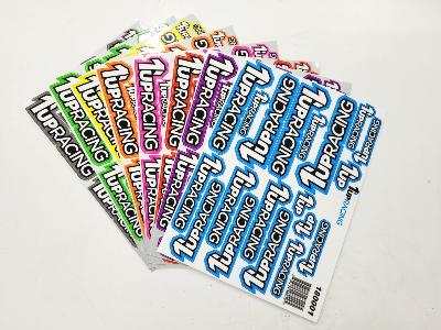 UK-Factory Pre-Cut Decals (coloris au choix) 1UP-RACING