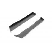 UK-Composite Chassis Side Guards L+R - Hard - X-RAY