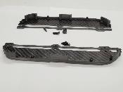 UK-Carbon chassis mud guard for X-Large body (type X-treme) all EB48 2.X (2) WS-LINE