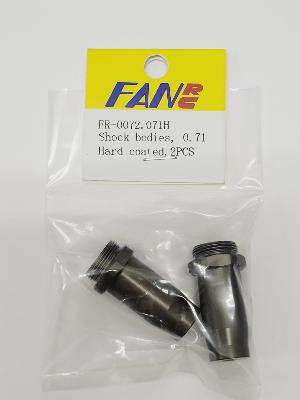 UK-Shock bodies, 0.71"strock Hard coated 2pcs FAN RC