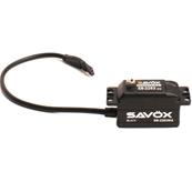 UK-LOW PROFILE BRUSHLESS DIGITAL SERVO 10KG/0.076s 6.0V 2263MG BLACK EDITON SAVOX