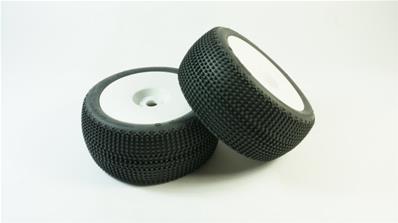 UK-1/8 Truggy LOOPER Racing Tires Pre-Glued - ZR T4 Soft (2pcs) T-PRO
