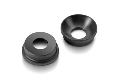UK-Composite ball cup 13.9mm graphite (2) X-RAY