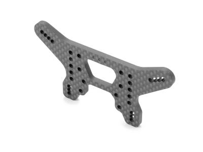 UK-Carbon shock tower for HS bulkhead 3 dots rear XBA 2025 X-RAY