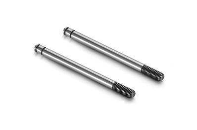 UK-Front Hardened Shock Shaft 42mm (2) X-RAY