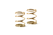 UK-Spring 4.25 Coils 3.6x6x0.4mm, C=1.5 - Gold (Soft) (2) X-RAY
