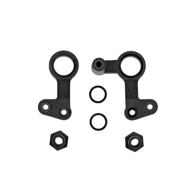UK-RC10WC Bellcranks, Black TEAM-ASSOCIATED
