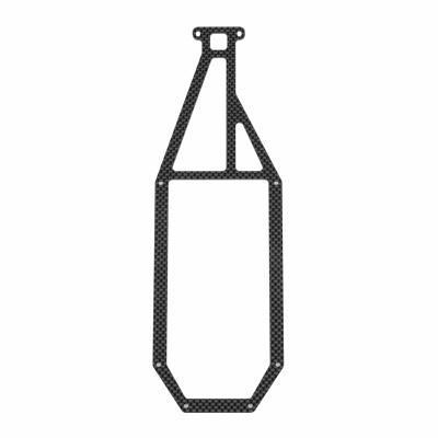 UK-RC10 ''91 Stealth Car Top Plate, Carbon Fiber TEAM-ASSOCIATED