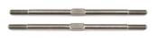 UK-Turnbuckles, M3x71 mm/2.80 in, steel, silver TEAM-ASSOCIATED