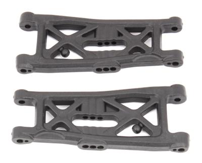 UK-RC10B6 FT Front Suspension Arms, gull wing, carbon TEAM-ASSOCIATED