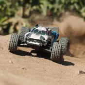 UK-1/10 VORTEKS 2WD RTR Brushed Stadium Truck, Bleu ARRMA