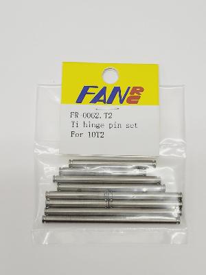 UK-Ti hinge pin set for 10T2 FAN RC