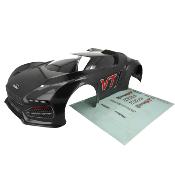 UK-HYPER VT PRINTED BODY GREY HOBAO RACING