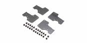 UK- Rear Lower Sus Plate Kyosho Inferno MP11 (4) KYOSHO