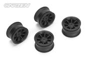 UK-8 Spoke Wheel +1mm (Black) for M-Chassis (4) CARTEN