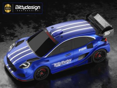 UK-P10R 1/10 Rally 190mm body BITTYDESIGN