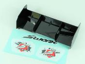 UK-1/8 Off Road Pro Race Wing (BK) (W/o Holes) SWORKZ