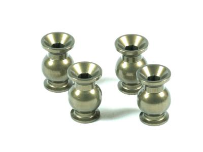 UK-Steering Linkage Aluminum Ball Stud 7mm (L6 Thread Type) (4) SWORKZ