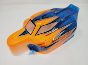 UK-S15 Body painted neon orange/metalic blue for MUGEN or SWORKZ 2.0 J-CONCEPTS