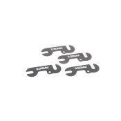 UK-Alloy Ride Height Spacer 0.5mm - Atom 2/3 (pk4) SCHUMACHER RACING