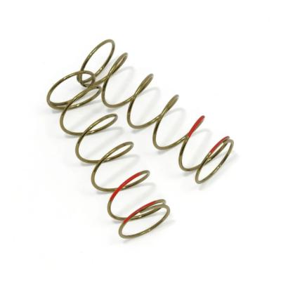 UK-Shock Spring Set (1.4 x 6.375T, 68mm, RED) TEKNO RC