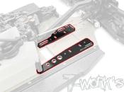 UK-7075-T6 Alum. Two Piece Engine Mount Plate ( For Kyosho MP11 ) T-WORK'S