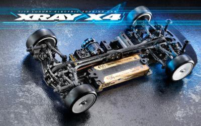 Spare parts and options 1/10th On-road X-Ray X4