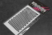 UK-Vinyl stencil 'Honeycomb V1' large BITTYDESIGN