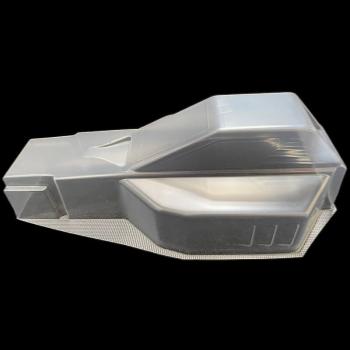 UK-Vintage ASSO RC10 SON OF JACKAL CLEAR BODYSHELL CENTRO