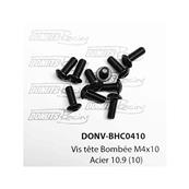 UK-Button Head Screws M4x10 Steel 10.9 (10) DONUTS RACING