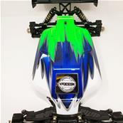 UK-Painted body ST-4 Falcon green/blue for S35-4E SWORKZ