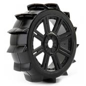 UK-1/8 PADDLE MOUNTED ON 8-SPOKE BLACK (PR) FASTRAX