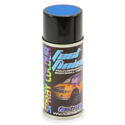 UK-Fast Finish Stratos Blue Spray Paint 150ml FASTRAX